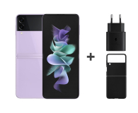 Samsung Galaxy Z Flip3 5G 8/128 Lawenda + Cover + Charger - 672380 - zdjęcie 1